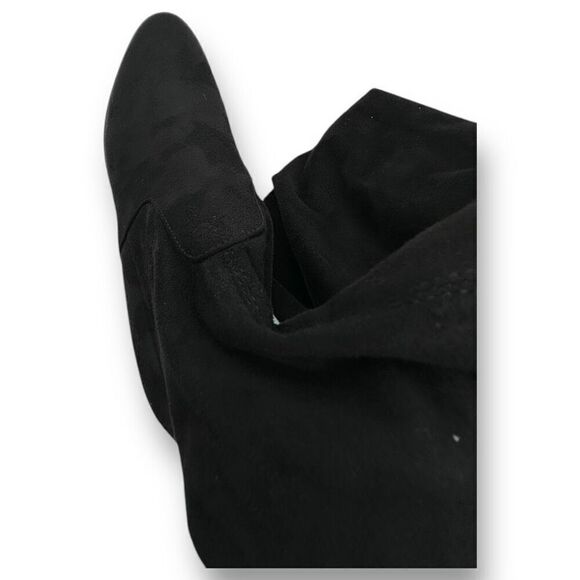 Steve Madden Womens Georgette Back Zip Over The Knee Fashion Boots Black Sz 7.5 - Picture 8 of 14